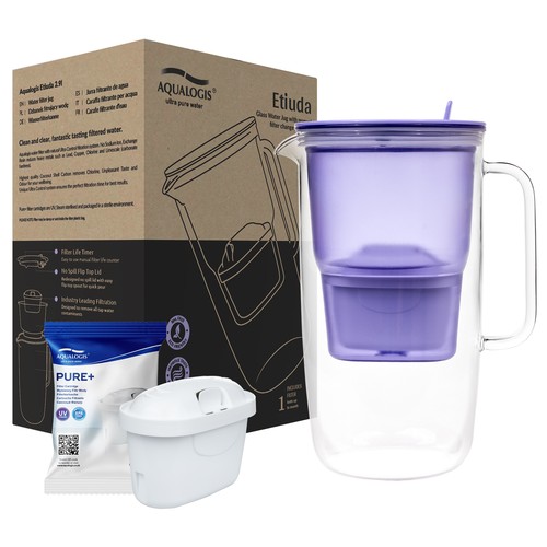 Glas wasserfilterkanne - glas,
