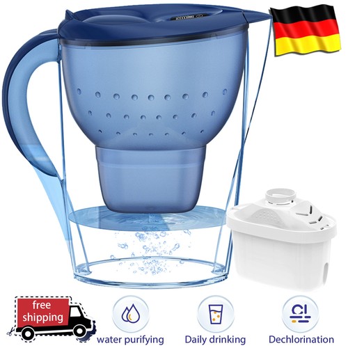 Wasserkanne cool blau - wasserkanne, 3,5l