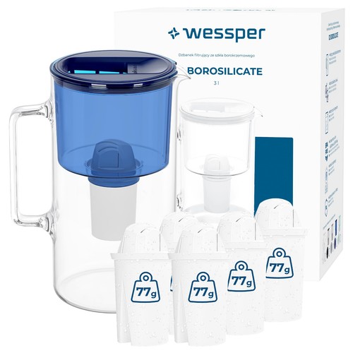 Wasserfilter kanne glas - kanne,