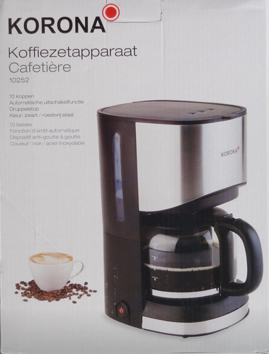Korona kaffeemaschine schwarz - korona,