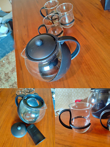 Bodum glas teekanne - 1, mit