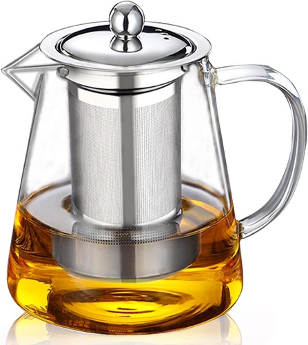 Teekanne mit edelstahlfilter - teekanne,