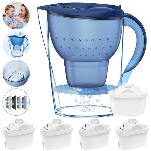 Wasserkanne aluna cool blue - wasserkanne,