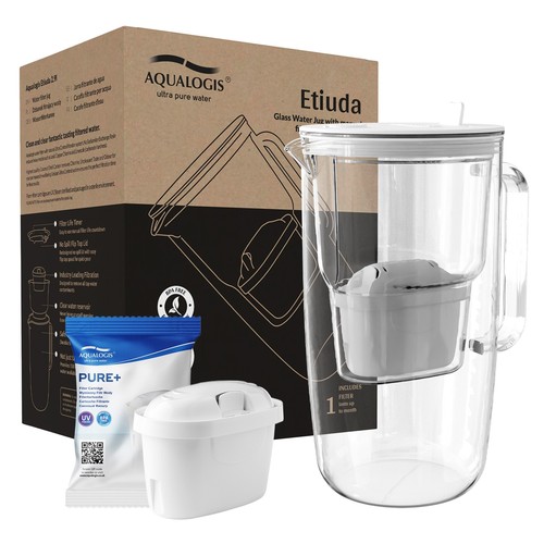 Wasserfilterkanne aus glas 9 - aus, 2.9