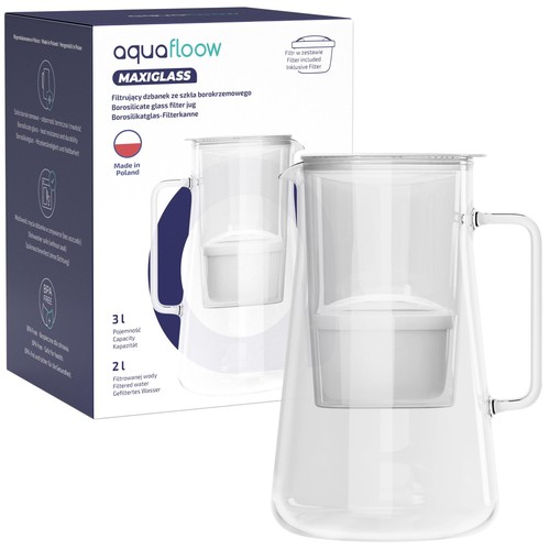 Wasserfilter kanne glas - wasserfilter, 3l