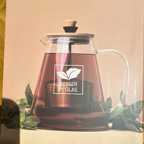 Teekanne mit teesieb 5 l - mit, teesieb,